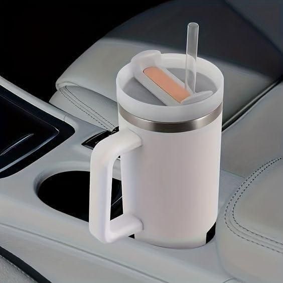 Tumbler 40oz - Thermal Cup with Straw and Sipper Lip - Thermal Tumbler with Straw - Cold for 11 Hours - Ice for 48 Hours - 1200 ml